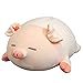 lannery Pig Stuffed Animal Hugging Pillow Soft Fat Pig Plush Toy Gifts for Kids Valentine Christmas Sleeping Eyes 197 - Image 2