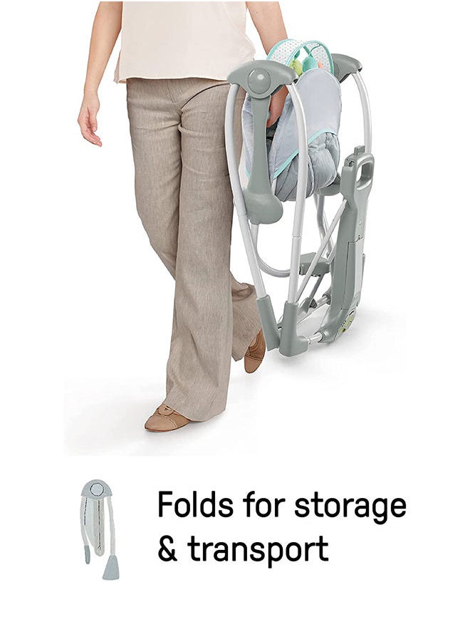 ingenuity - Swing 'n Go Portable Swing - Hugs & Hoots - Image 1