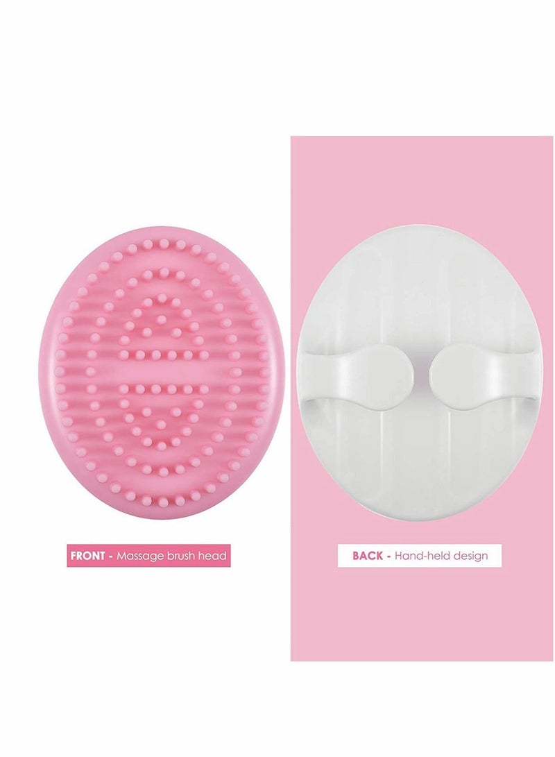 NIBEMINENT Massager Brush Hair Scalp Exfoliating Removing Dandruff Body Shower Scrubber Cellulite Handheld - Image 2