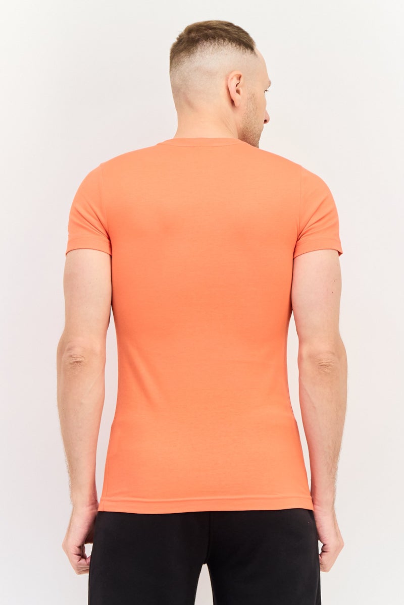 PUMA One8 Men Slim Fit Short Sleeves Outdoor T-Shirt, Orange - Image 4