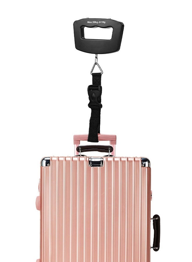 Handheld Digital Luggage Weight Scale Black 50kg - Image 2