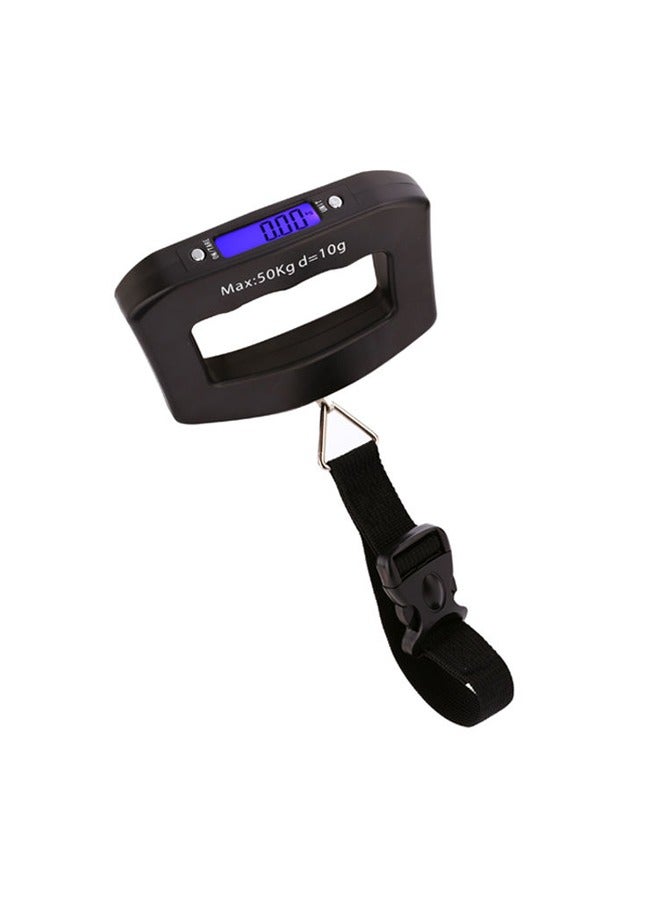 Handheld Digital Luggage Weight Scale Black 50kg - Image 4