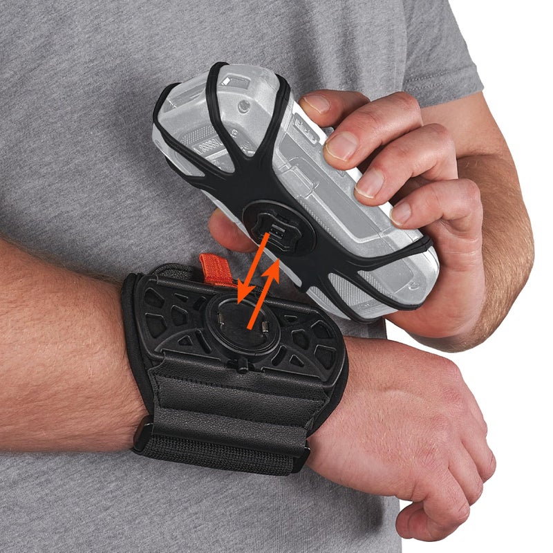 Ergodyne Squids 5545 Armband, Wristband Scanner Mount, Adjustable to Fit Phones, Scanners, Mobile Computers, PDA - Image 1