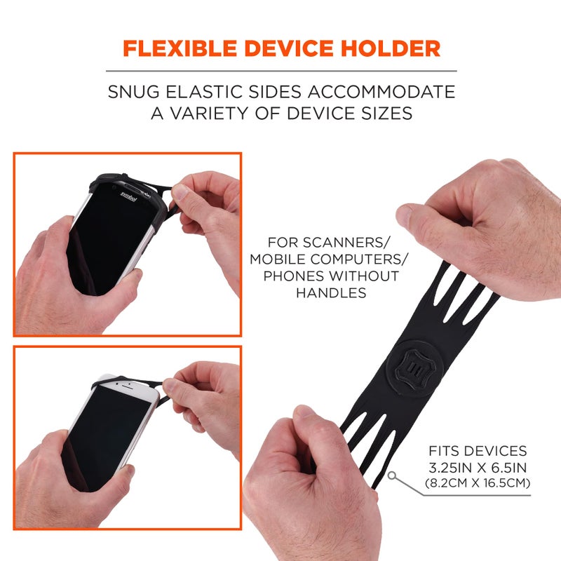 Ergodyne Squids 5545 Armband, Wristband Scanner Mount, Adjustable to Fit Phones, Scanners, Mobile Computers, PDA - Image 3