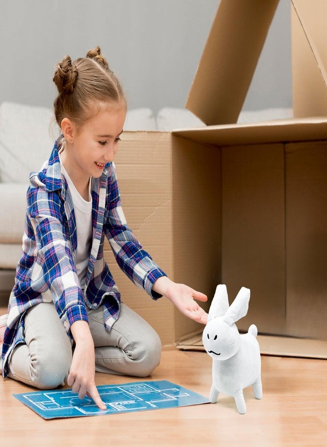 Adenzai White Gubby Rabbit Plush Toy – Soft Forsaken Gubby Plush Stuffed Animal, Cute Game Character Collectible Plushie Gift for Kids and Gamers (Rabbit White Gubby) - Image 4
