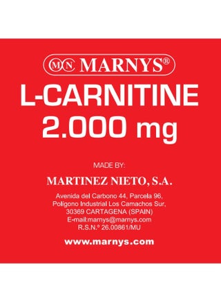 l carnitine marnys L-Carnitine | CARNITIN 3000 MARNYS L-carnitine + Vitamin B5