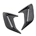 Hugwits 2 PCS 3D Car Side Vent Trim Covers ABS Shark Gill Air Intake Decoration 811 669 SelfAdhesive Car Hood Fender Decor Universal for Most Cars Carbon Fiber - Image 2