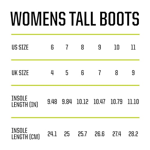 Western Chief Women's Tall Waterproof Rain Boot Outdoor Garden Shoes - Image 5