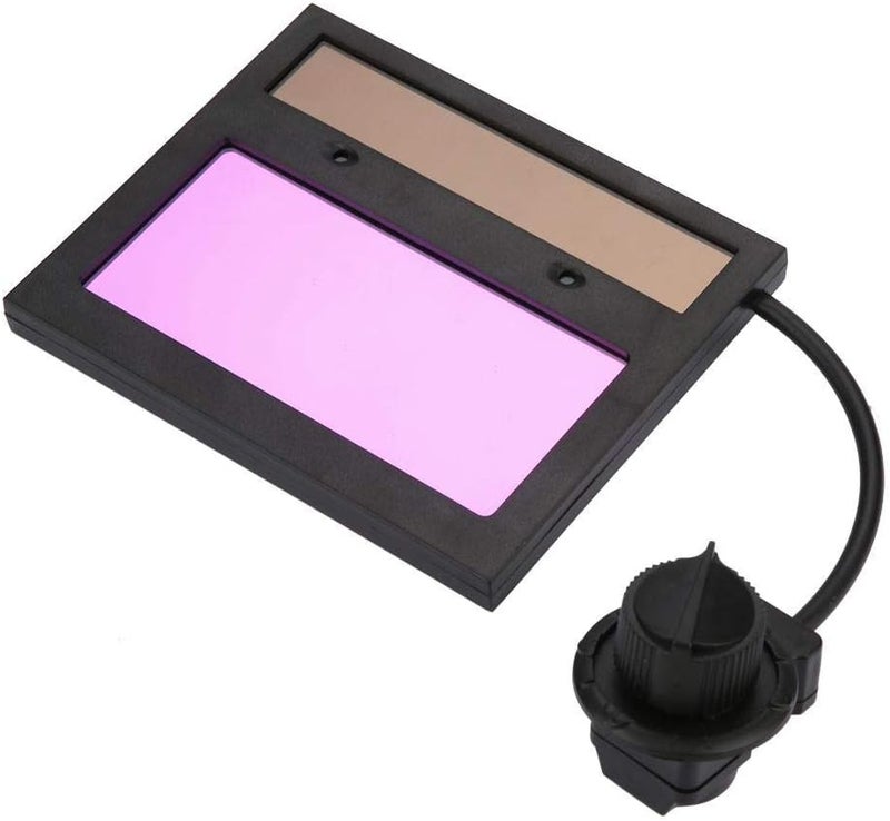 klarako Welding Helmet Lens, TX500C 110 * 90mm Solar Panel Welding Helmet Lens Welding Mask Auto Darkening Lens, Welding Mask Lens for Welders - Image 1