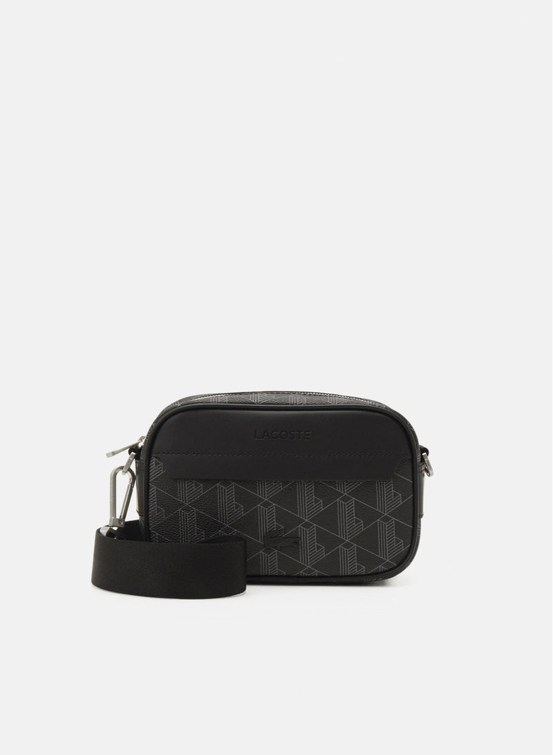 لاكوست حقيبة خصر منقوش عليها شعار لاكوست - Image 1