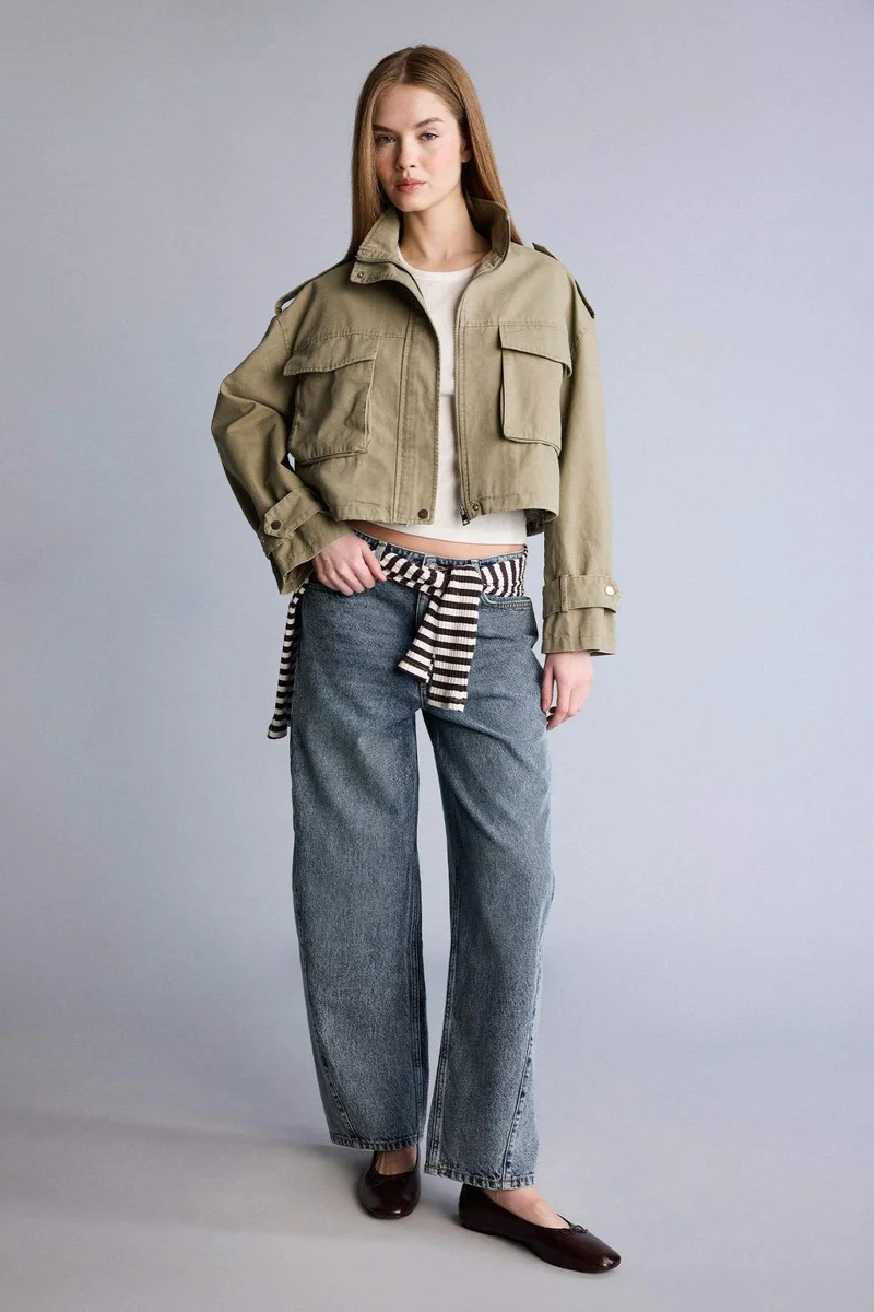 DeFacto Regular Fit Cotton Puffer Jacket