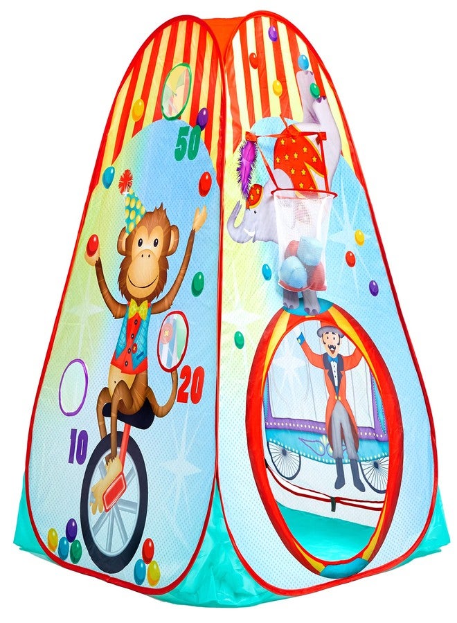 Pop it Up Fun2Give Pop-it-Up Circus Activity Play Tent - Image 1
