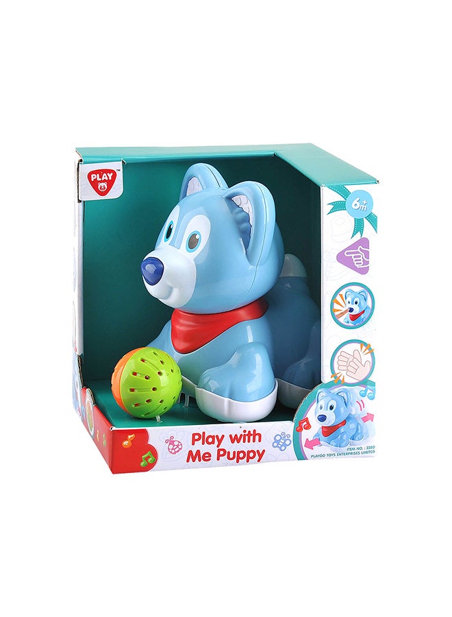 PLAYGO لعبة باي جو - جرو تفاعلي مع صوت وضوء (6 أشهر وما فوق) - Image 1