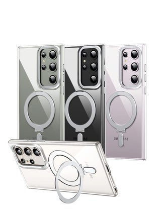 Embedded Kickstand Cover, Compatible with MagSafe Samsung Galaxy S23 Ultra Case Clear,  with Magnetic Wirless Charging Shockproof Matte Slim Phone Case for Galaxy S23 Ultra - pzsku/Z4CEC1E239B1FEBDC2AD8Z/45/_/1690699760/44a8a11e-42fa-46d3-a146-5bb91e6e5a73