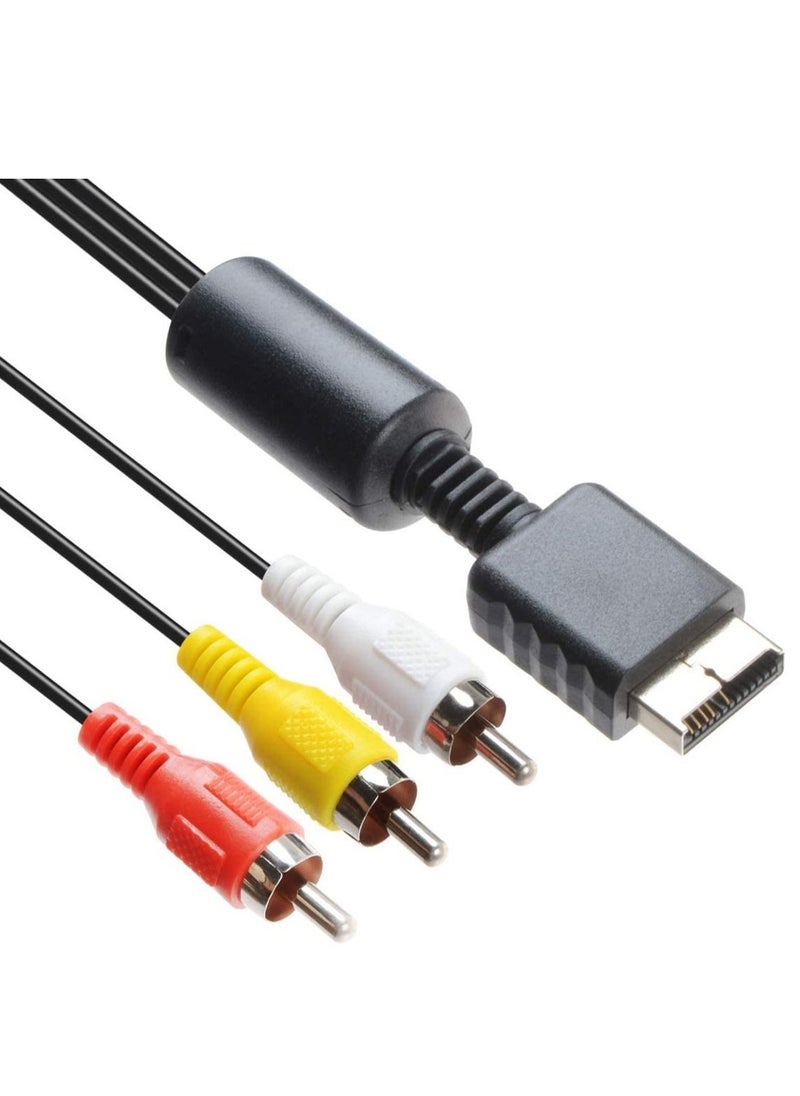AV Cable Adapter Cord RCA Connector For TV Audio And Video Connection
