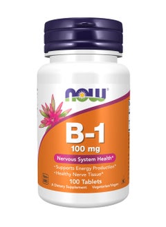 now Vitamin B-1 100 mg - 100 Tablets  - Image 1