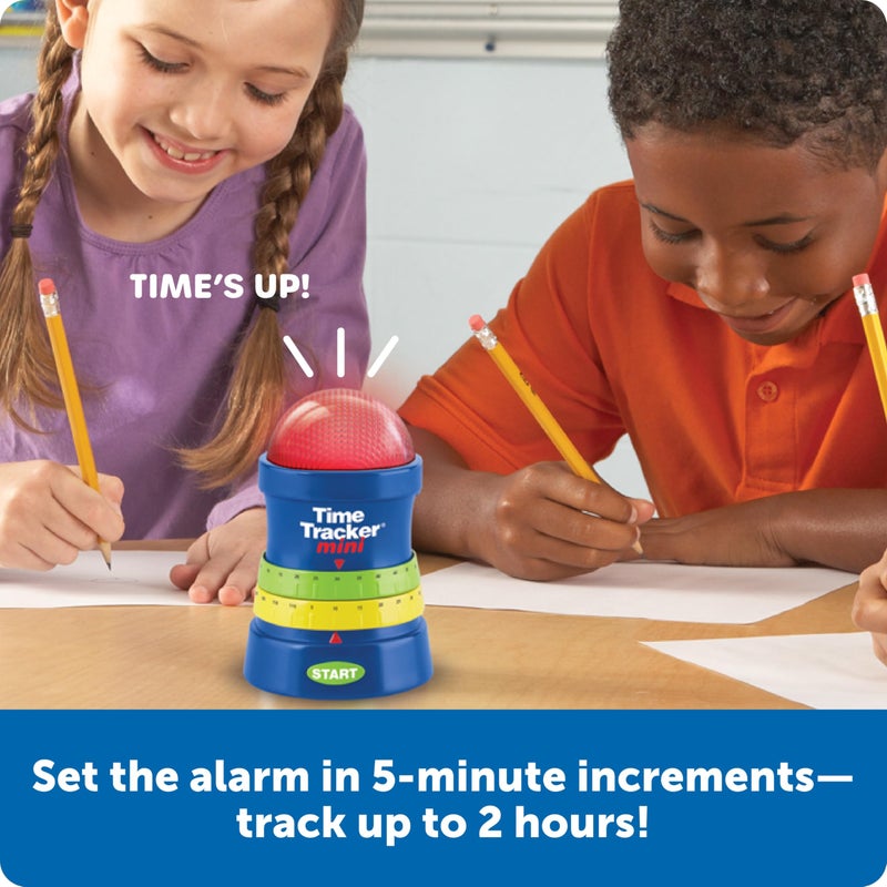 Learning Resources Time Tracker Mini Visual Timer, Classroom Timer, Hand Washing Timer, Auditory and Visual Cue, Ages 3+ - Image 4