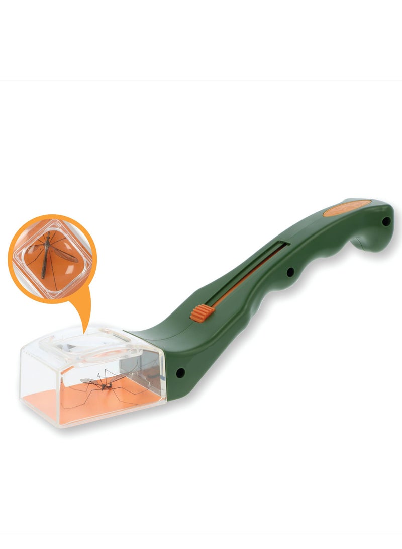 حامل الحشرات مع عدسة خالية من التشوه 5.0 بوصة كبيرة الحجم ، وقراءة فحص العمل العلمي ، للقراءة والتفتيش والاستكشاف والهوايات والحرف والمهام - Image 1