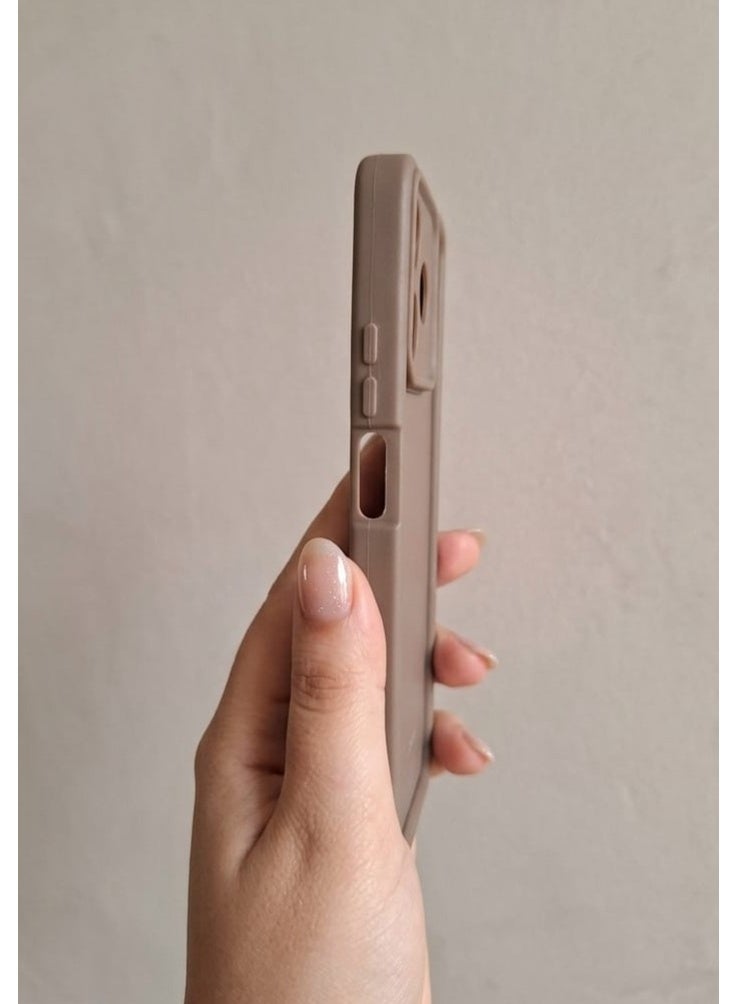 سبايجن جراب Spigen لهاتف Realme C53، حماية متينة مع لمسة من الأناقة - كافيه - Image 3