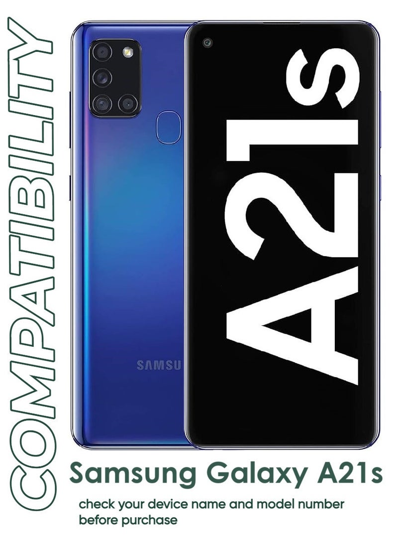 ACLIX 4 Pieces Antistatic ESD Dustproof Premium Quality High Definition Tempered Glass Screen Protector Designed For Samsung Galaxy A21s - Image 3