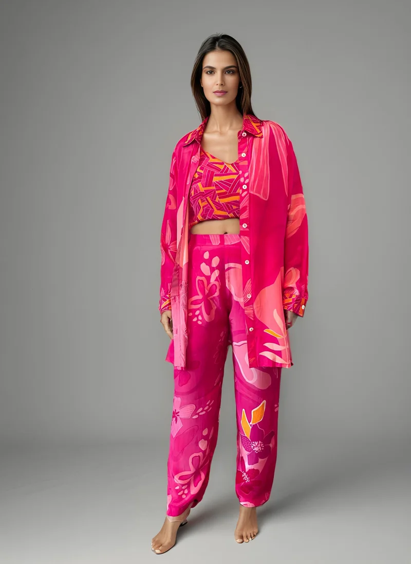 إكستاسي طقم بنطلون علوي