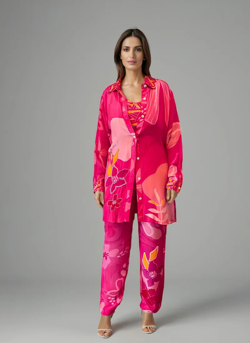 إكستاسي طقم بنطلون علوي