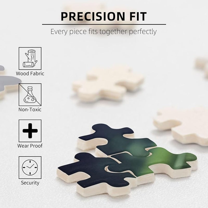 Phayah Moonlight Jade Rabbit 1000 قطعة لغز للبالغين ديكور المنزل 29.5 × 19.7 بوصة - Image 5