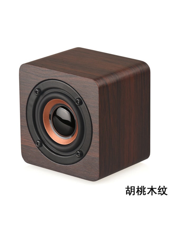 Neutral Q1 Wooden Mini Wireless Bluetooth Speaker Mobile Phone Gift Creative Small Stereo Manufacturers - Image 1