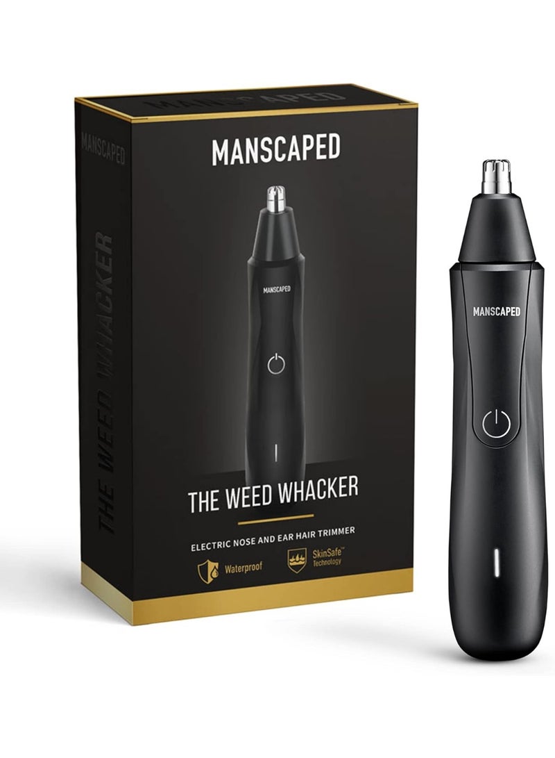 manscaped Refining The Gentleman Weed Whacker® Nose and Ear Hair Trimmer – 9,000 RPM Precision Tool with Rechargeable Battery, Wet/Dry, Easy to Clean, Hypoallergenic Stainless Steel Replaceable Blade - Image 1