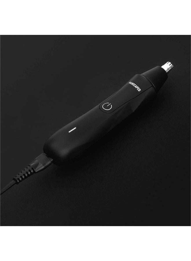 manscaped Refining The Gentleman Weed Whacker® Nose and Ear Hair Trimmer – 9,000 RPM Precision Tool with Rechargeable Battery, Wet/Dry, Easy to Clean, Hypoallergenic Stainless Steel Replaceable Blade - Image 2