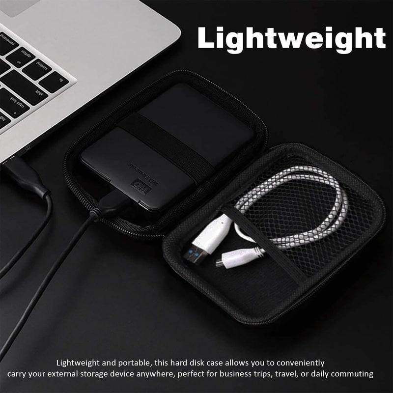 Hexabyte External Hard Disk Case – Durable Portable Enclosure for 2.5/3.5 Inch HDD/SSD, Shockproof & Protective, USB 3.0 High-Speed Transfer, Compatible with Windows/Mac - Image 2