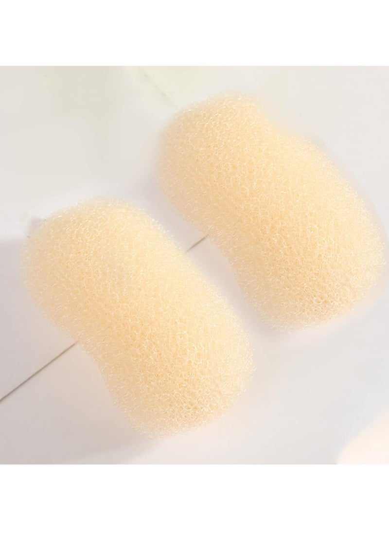 AEGYPIUS 2Pcs Charming Bump It Up Volume Inserts Hair Combs for Beehive Styling - Hair Pads and Clips Accessories for Women (Beige)  - Image 3