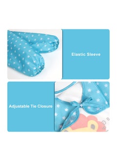 KASTWAVE Long Sleeve Baby Bibs, Waterproof Sleeved Bib, Baby Toddler Bibs Smock for 6-36 Months  - Image 3