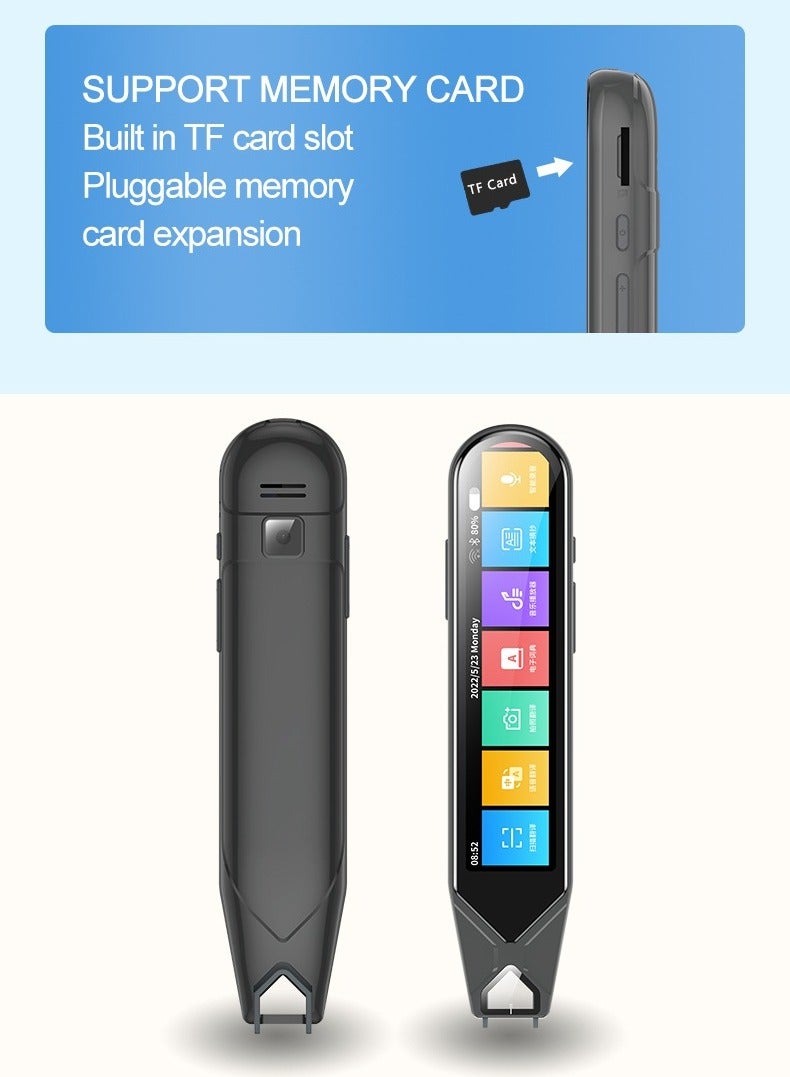 Generic Scan Translator Pen 5.0-Inch Full Touch HD Screen Smart Multifunction Offline Real Time 116+Language Translation Business Travel - Image 2