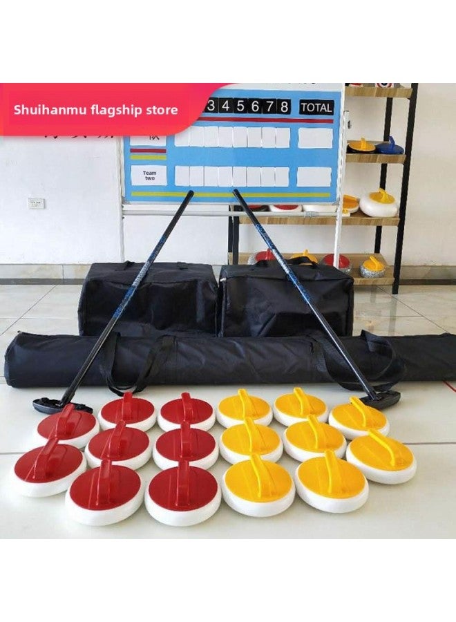 Table Curling Ball Parent-Child Activity Curling Ball Rolling Ball Ice Adult Leisure Tabletop Game Campus Table