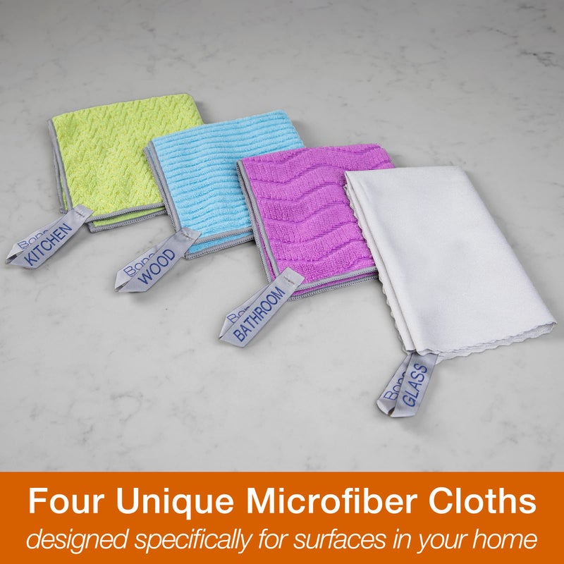 بونا عبوة متعددة من مناديل التنظيف المصنوعة من الألياف الدقيقة من بونا - Image 2