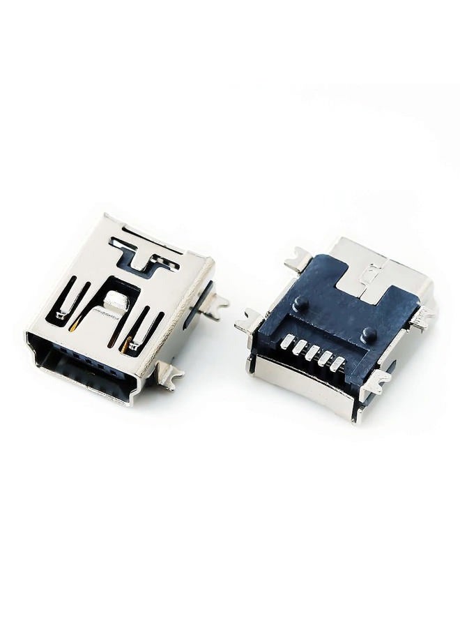 bnafes QMseller 10 Pcs Mini USB Type B Female Port 5-Pin 180 Degree SMD SMT PCB Jack Socket - Image 4