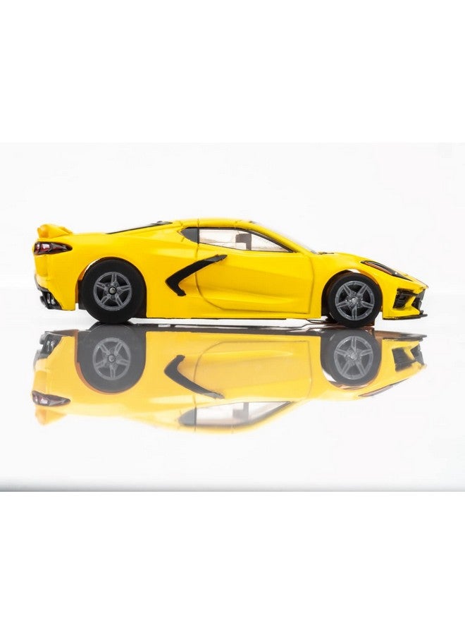Afx/Racemasters Corvette C8 Accelerated Yellow Afx22013 Ho Slot Racing Cars - Image 3