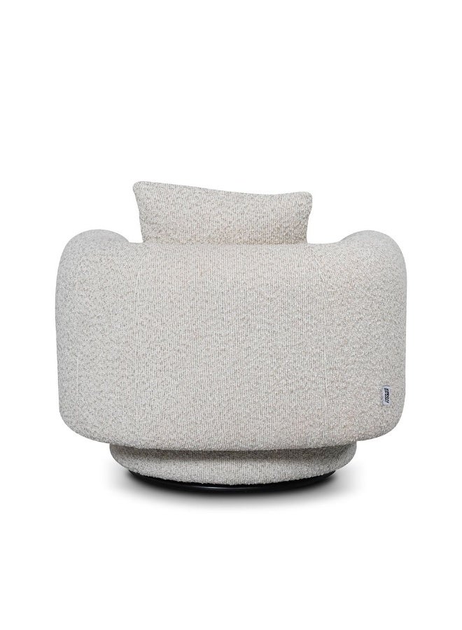 DANUBE HOME Adrika Fabric 1 Seater Sofa – Modern Single Seat Fabric Accent Chair For Living Room, Compact Fabric Sofa Ideal For Apartments Or Lounges - Image 4