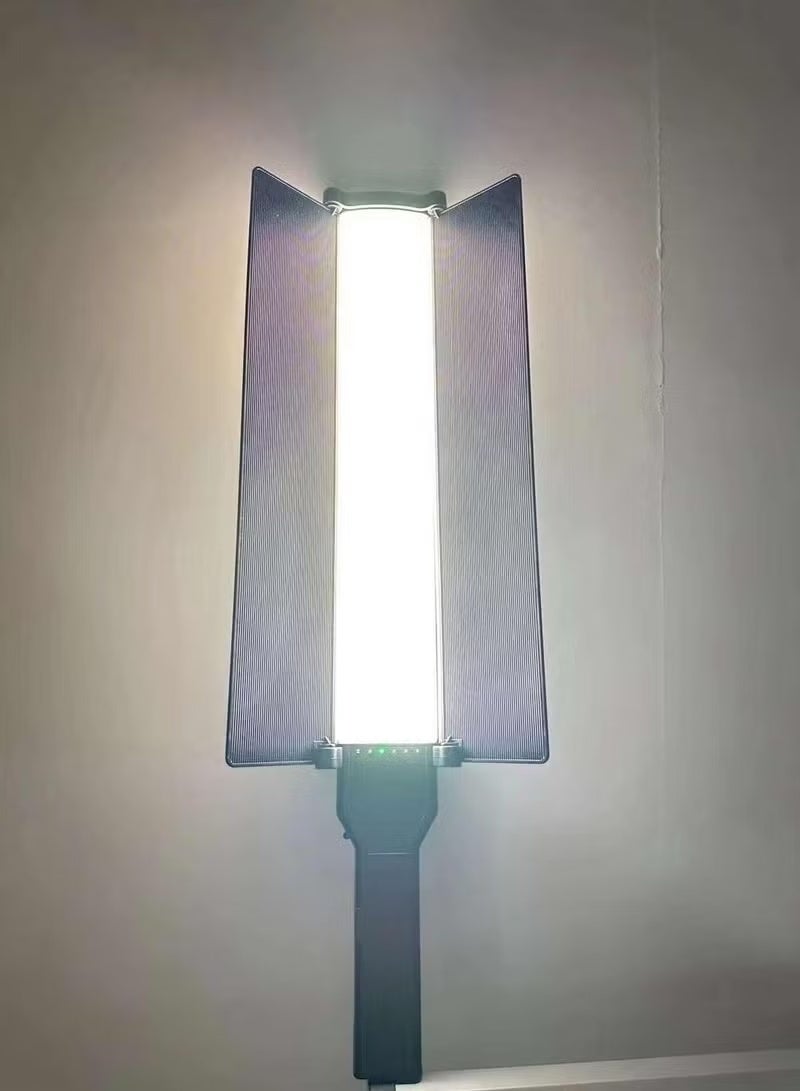 التخطيط LS 188 مصباح LED محمول باليد بقوة 25 واط RGB مزود ببطارية وعصا إضاءة عالية الطاقة مع جهاز تحكم عن بعد - Image 1