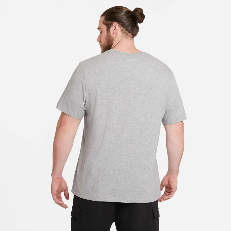 Nike Grey Men's Sportswear Icon Futura T-Shirt for Men | Best Price UAE