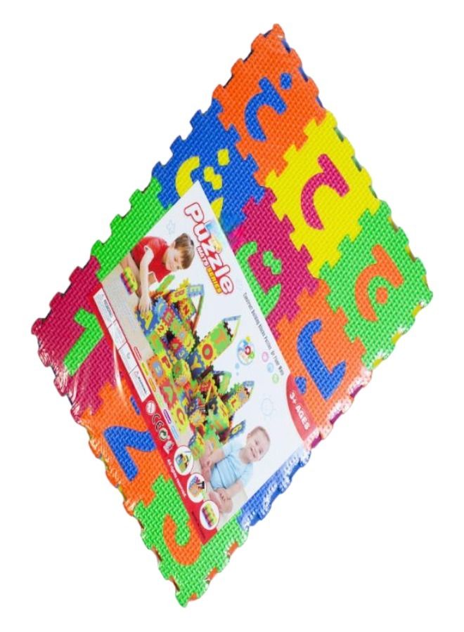 child toy Creative Interlocking Learning Alphabet Mat Series Number Puzzle Set For Kids - Image 3