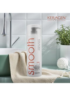 KERAGEN Keragen - Brazilian Smoothing Keratin Hair Treatment, Blowout Straightening System for Dry and Damaged Hair - Forte, Sulfate Free - Eliminates Curls and Frizz, Medium to Coarse Hair (32 Oz)  - Image 2
