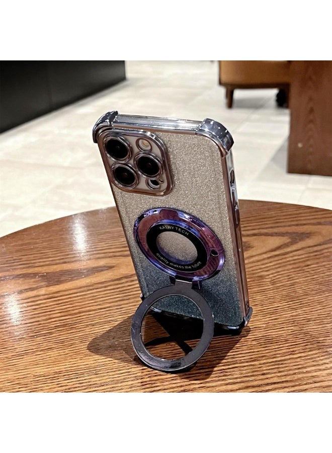 NIBEMINENT Creamy Streak Protective TPU Case Cover For iPhone 15, Blue - Image 3