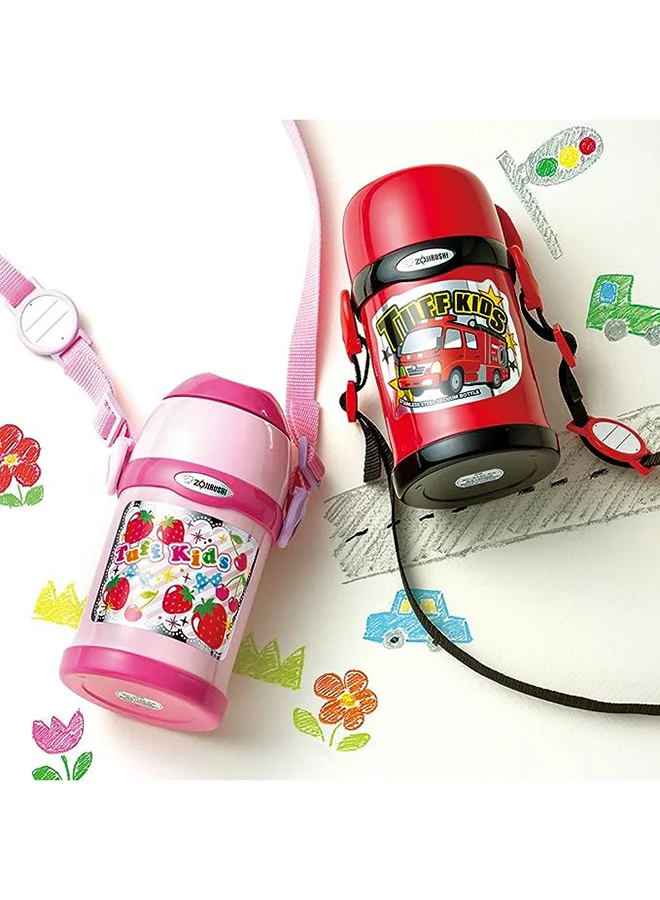 Zojirushi Stainless Steel Vacuum Bottle 0.45L Red