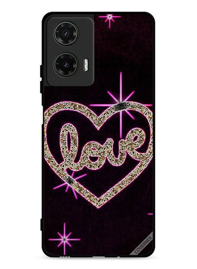 Covernex Motorola Moto G35 5G Protective Case Cover Love Heart - Image 1
