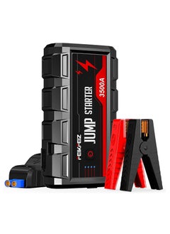FEIKFEIZ Car Jump Starter 3500A Peak 26800mAh 12V Super Safe Jump Starter(Up to All Gas, 10.0L Diesel Engine), with USB Quick Charge 3.0  - Image 1