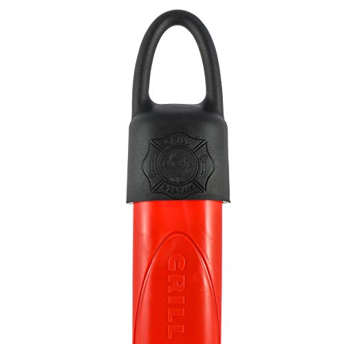 Grill Rescue BBQ Replaceable Scraper Cleaning Head, Bristle Free - Durable and Unique Scraper Tools for Cast Iron or Stainless-Steel Grates, Barbecue Cleaner (Hanger) - Image 2