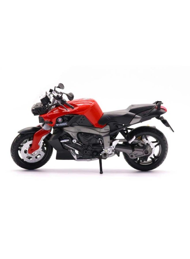 1:12 Alloy BMW Motorcycle Model Children's Toy Car Ornaments Sliding Car Model Boy Toy-Color:792 Silver  - Image 3