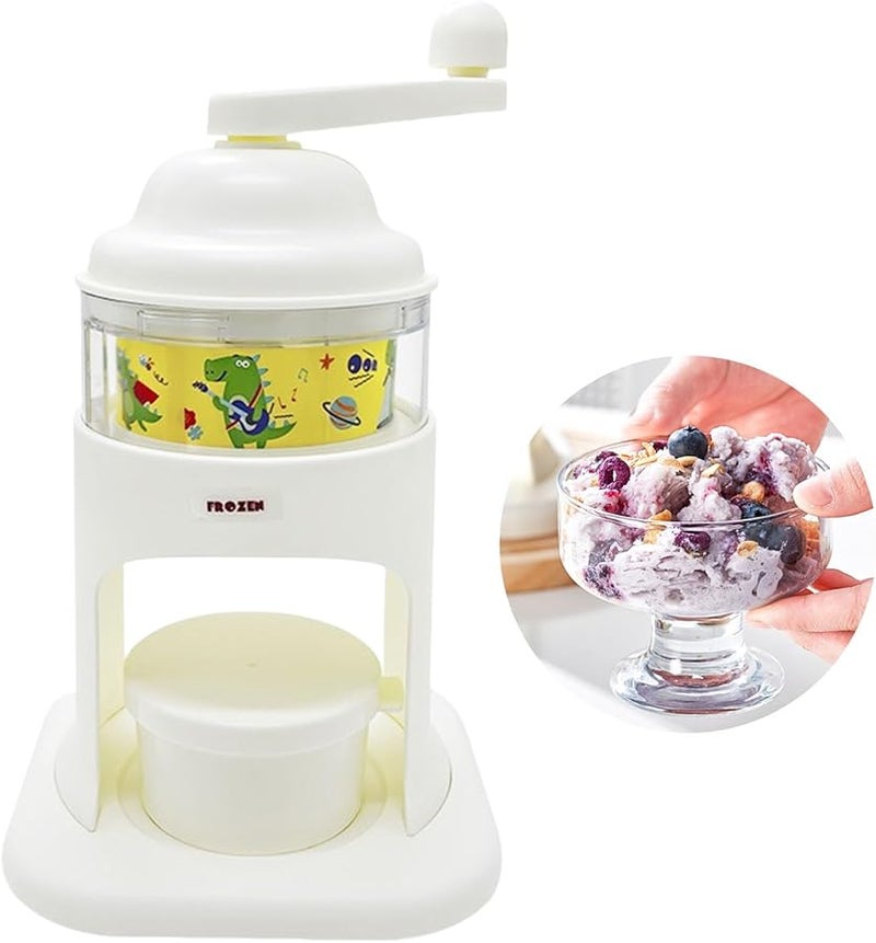 كسارة الجليد اليدوية المحمولة للتشغيل اليدوي لتحضير المشروبات الباردة في المنزل - Image 3